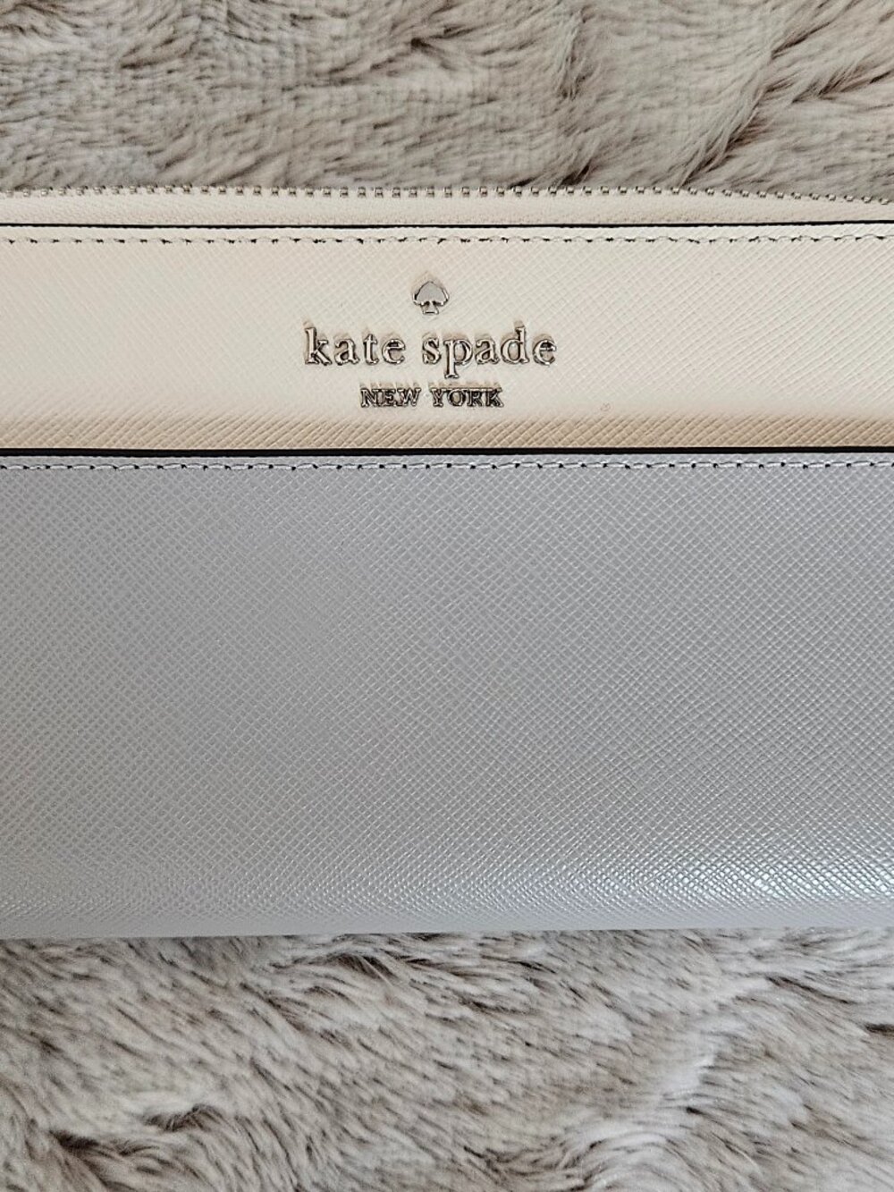 Kate Spade New York Staci Madison Large Continental Leather Wallet Grey {#817-5}